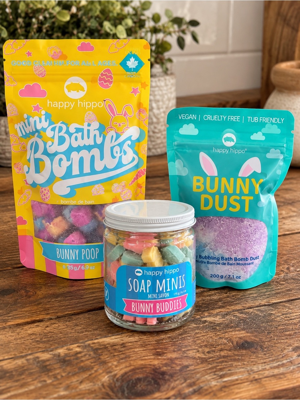 Happy Hippo Kids Bunny Bath Bundle - you are all 3!